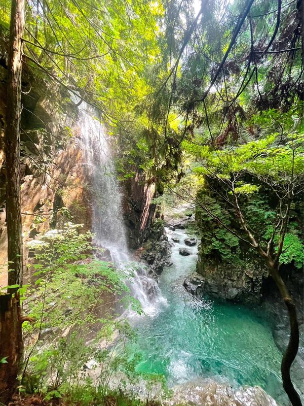 日本・岐阜県「岐阜旅行１泊２日」の写真：不動滝