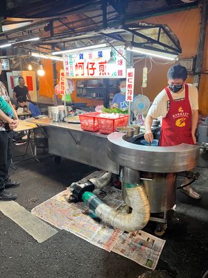 淡水から市内に戻ってきて臨江街夜市へ🙂
ココもいい夜市だ☆