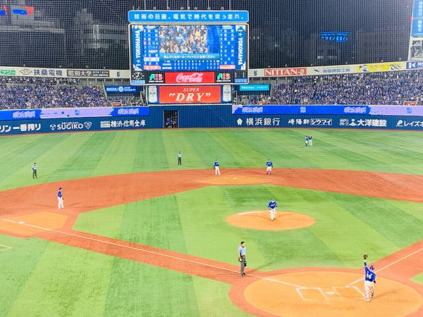 日本・神奈川県「野球観戦⚾️」の写真