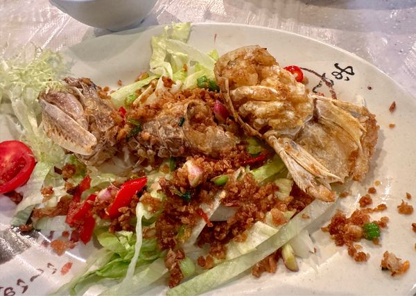 香港・跑馬地Happy Valley「HND ✈︎ HKG ✈︎ TPE ✈︎ HKG ✈︎ NRT」の写真：香港では食べた食べた💦金鐘にあるラクサが...