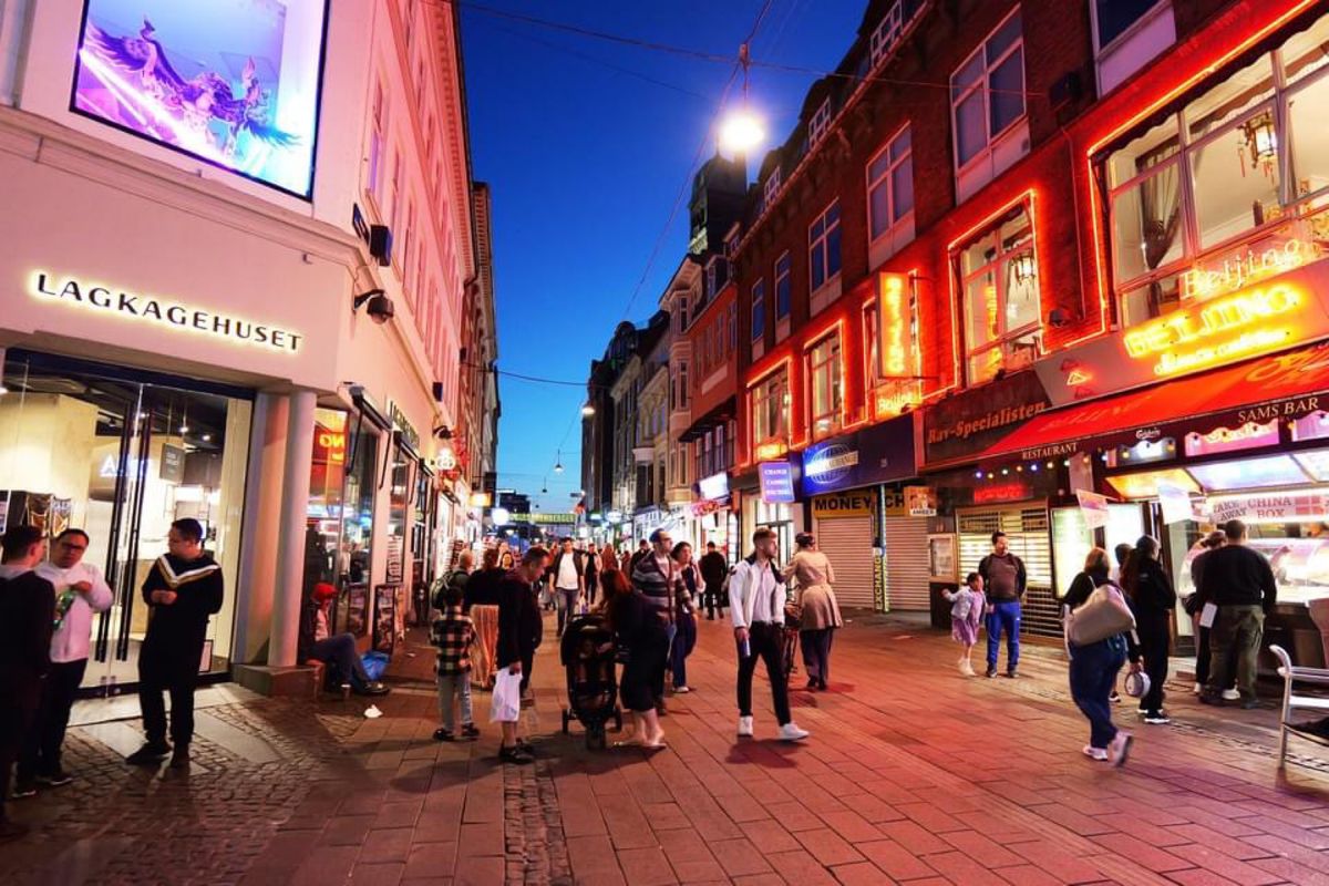 コペンハーゲンのストリート