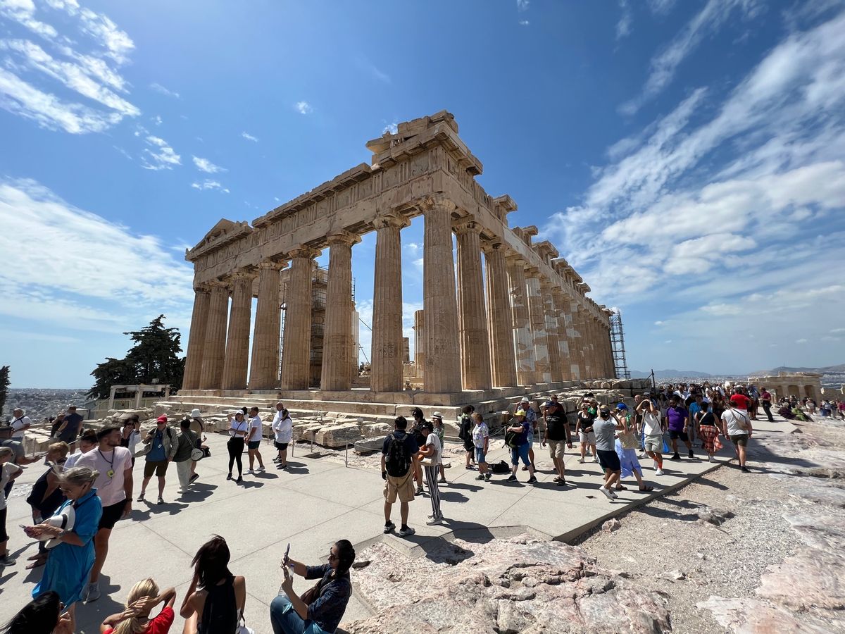 アテネのパルテノン神殿