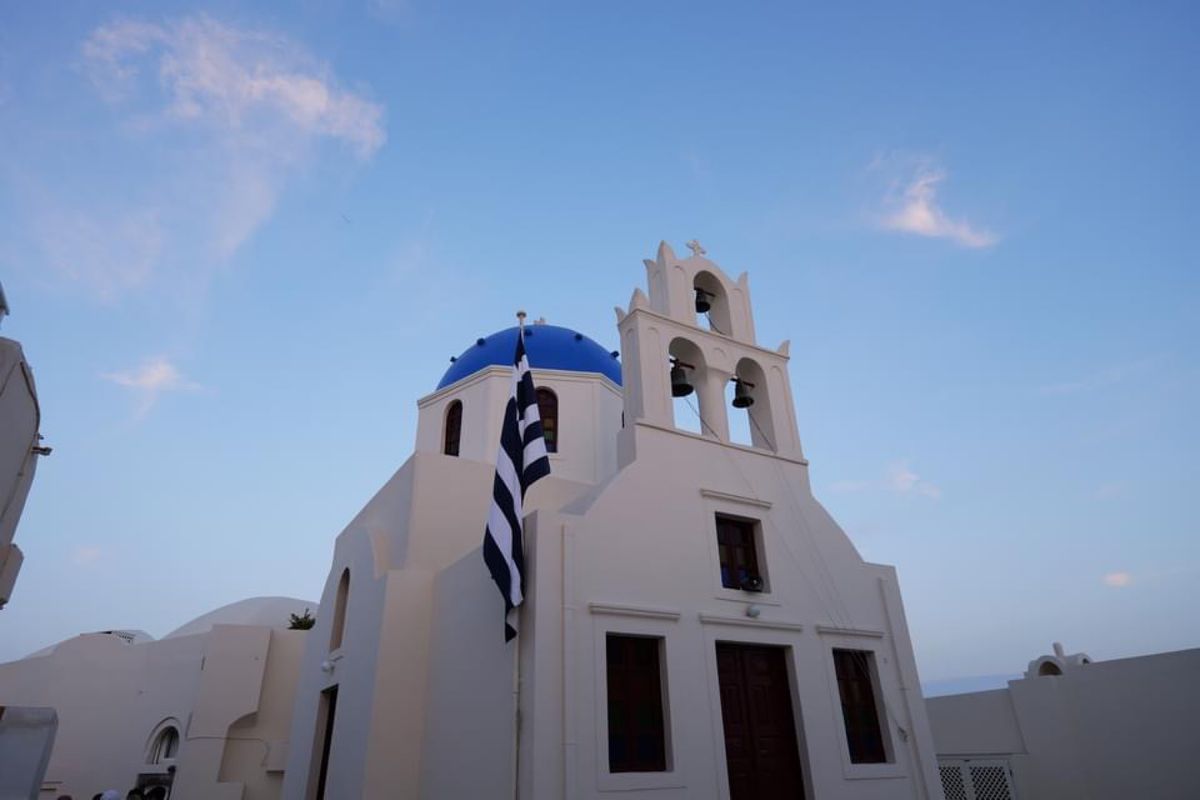 サントリーニ島のシンボル