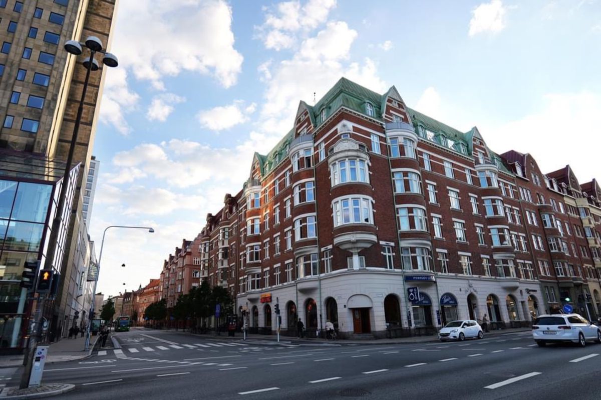 マルメの町の建物