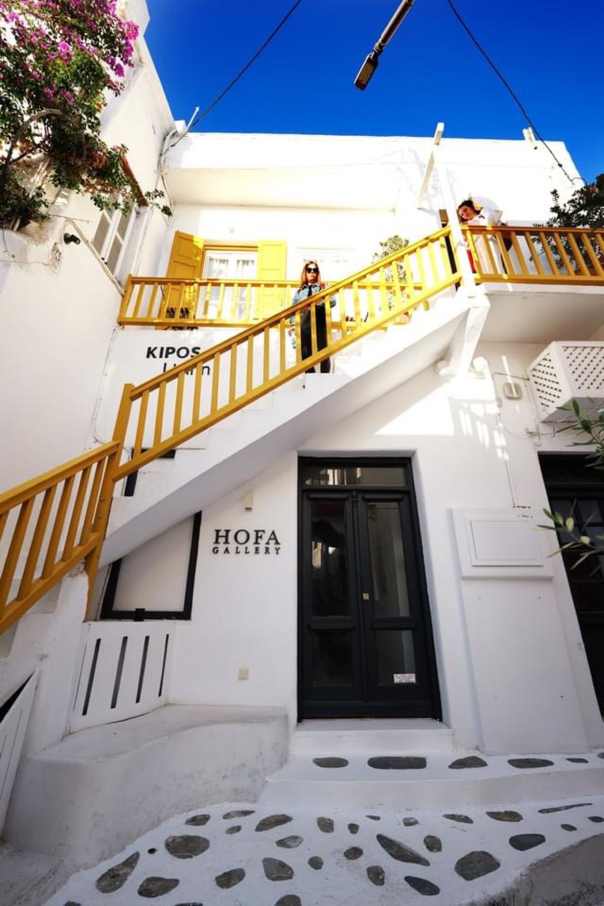 ミコノスの街並み