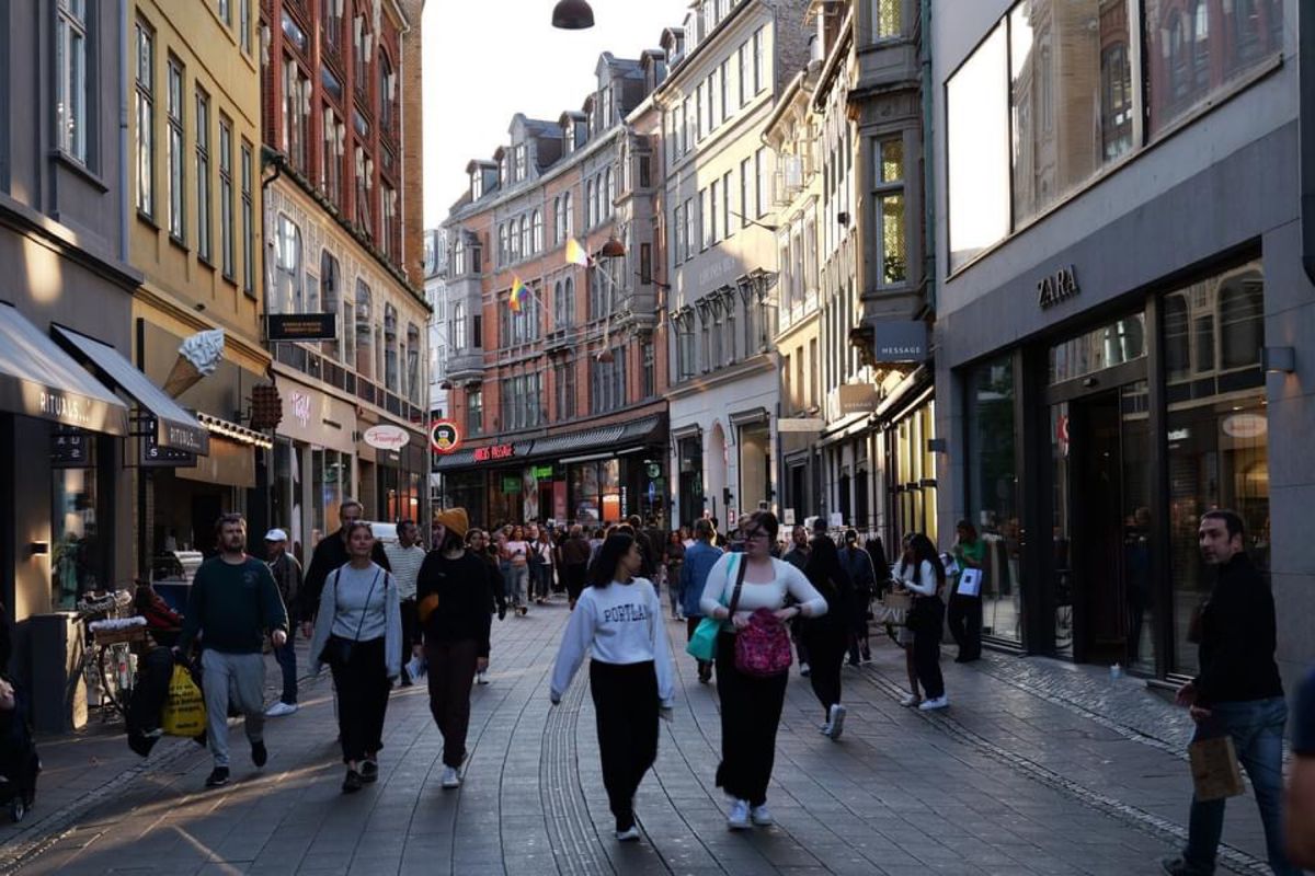 コペンハーゲンのストリート