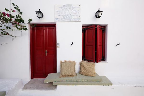 スウェーデン・マルメ「夏休みギリシャ旅」の写真：いい感じのお店多いです