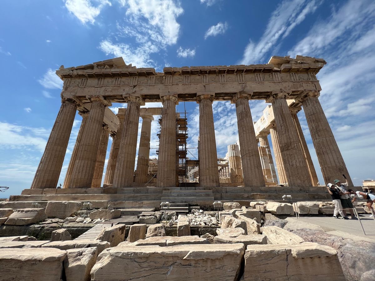 アテネのパルテノン神殿