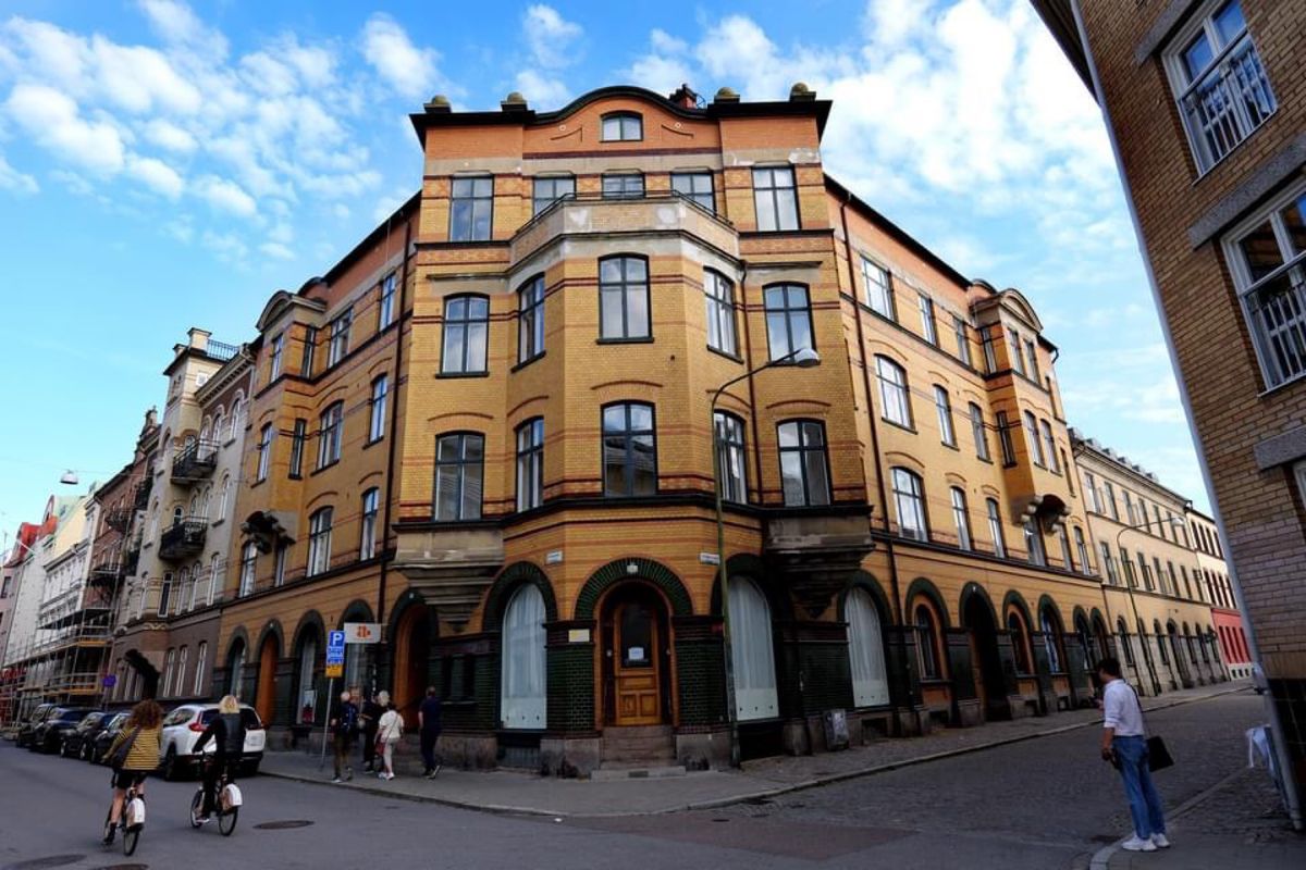 マルメの町の建物