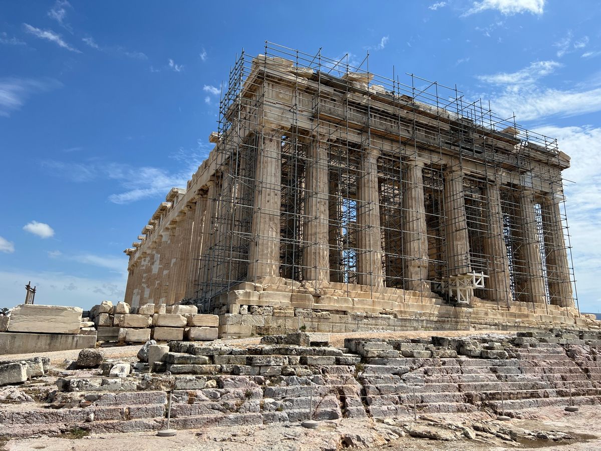 アテネのパルテノン神殿