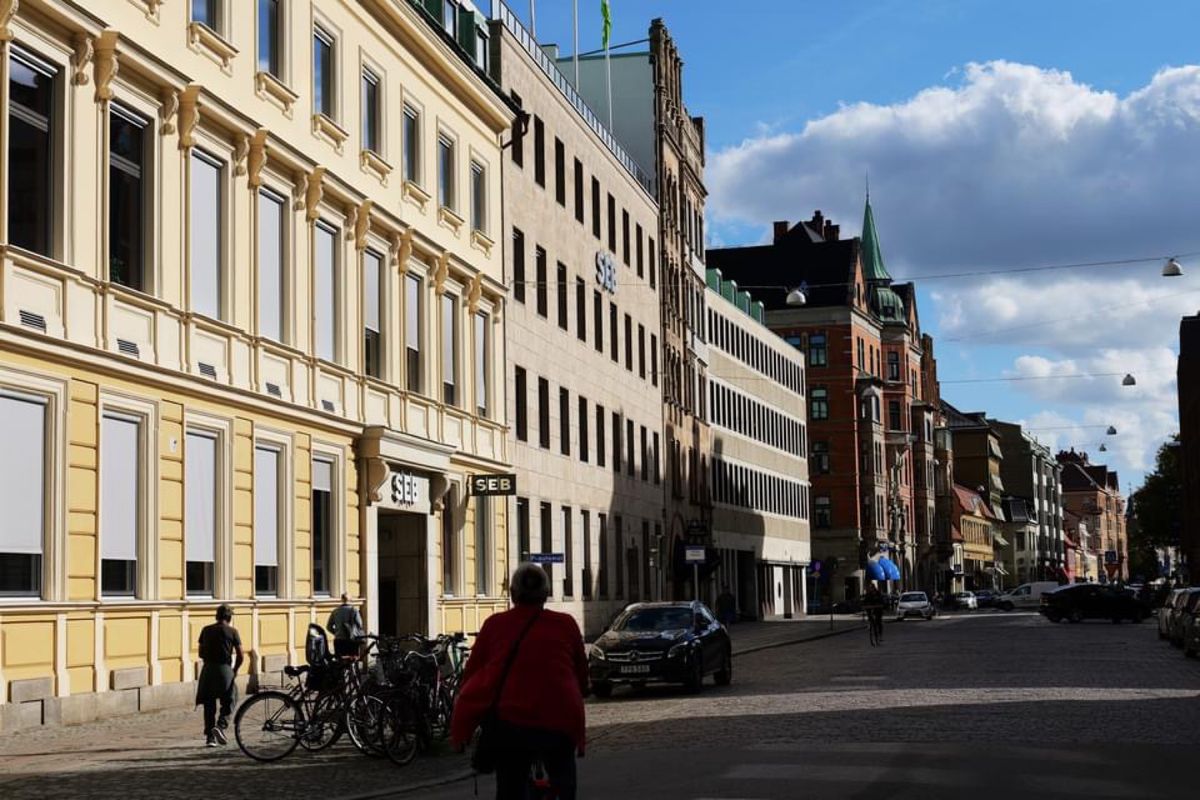 マルメの町のストリート