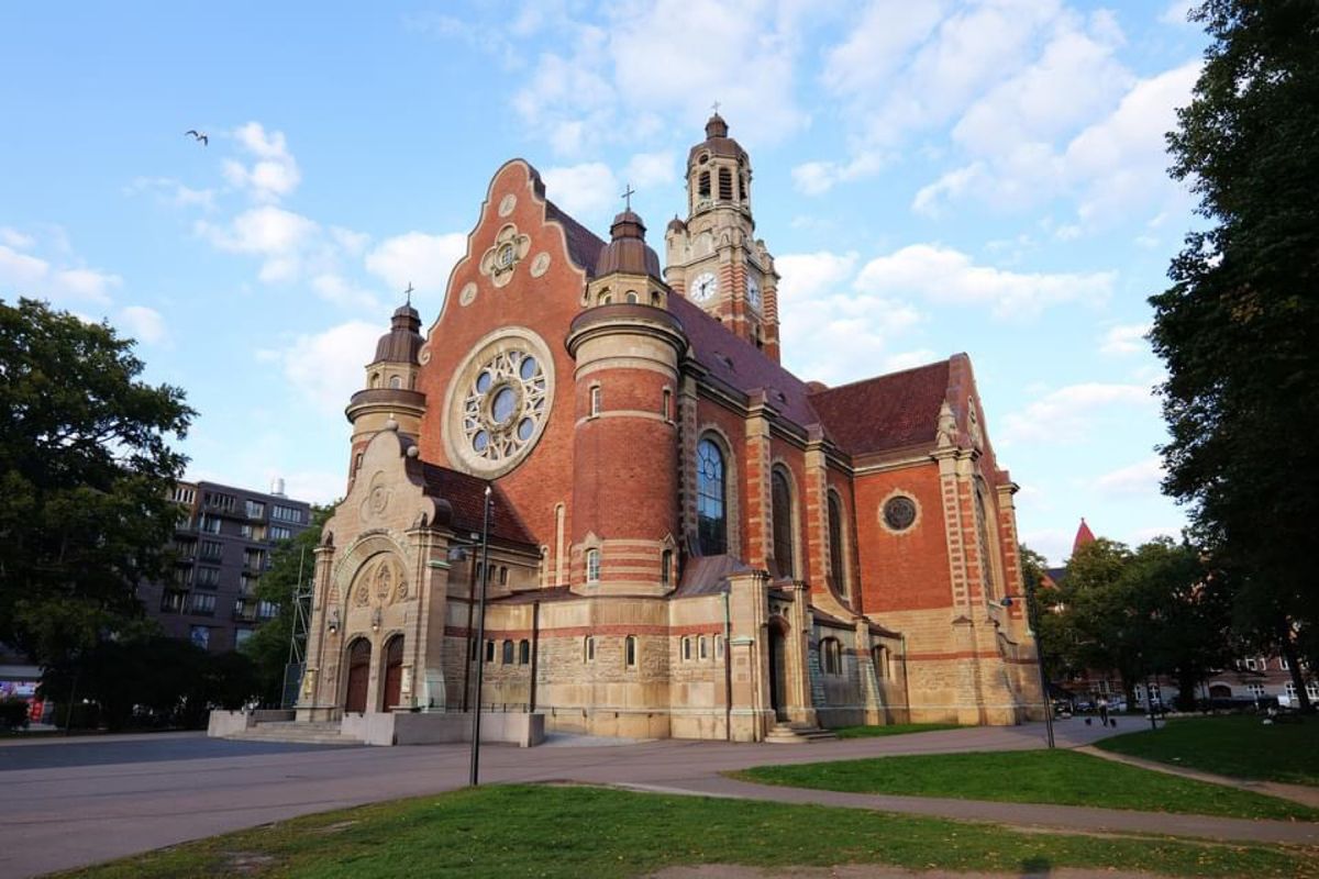 マルメの町の建物