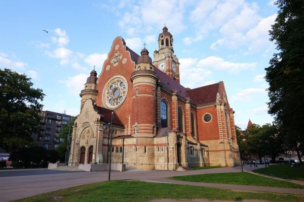 スウェーデン・マルメ「夏休みギリシャ旅」の写真：マルメの町の建物