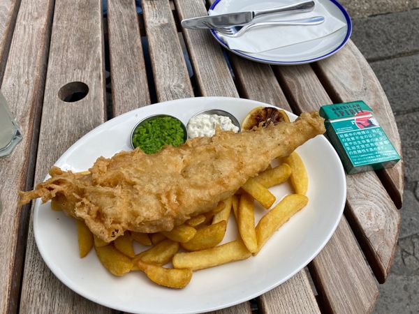 イギリス(英国)「ロンドン」の写真：食べ物ばっかり