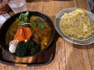 大通り公園の後にスープカレー🍛