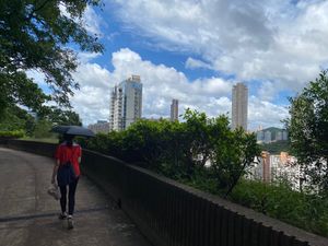 香港は意外にも自然が豊か。自宅近くでいつものウォーキング🚶🚶‍♀️