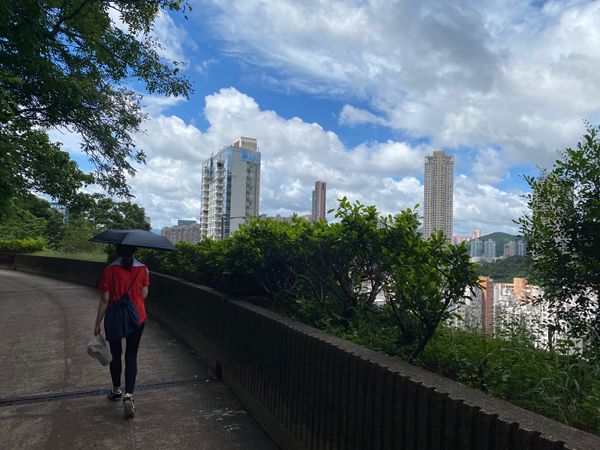 香港・跑馬地Happy Valley「NRT ✈︎ HKG ✈︎ NRT」の写真：香港は意外にも自然が豊か。自宅近くでいつ...