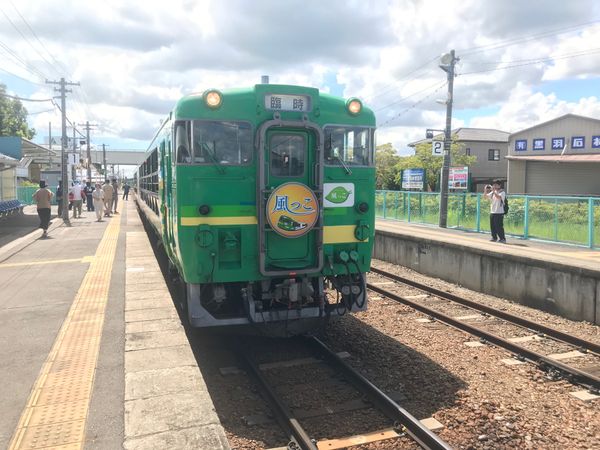 日本・茨城県「奥久慈風っこ納涼ビール列車の旅」の写真