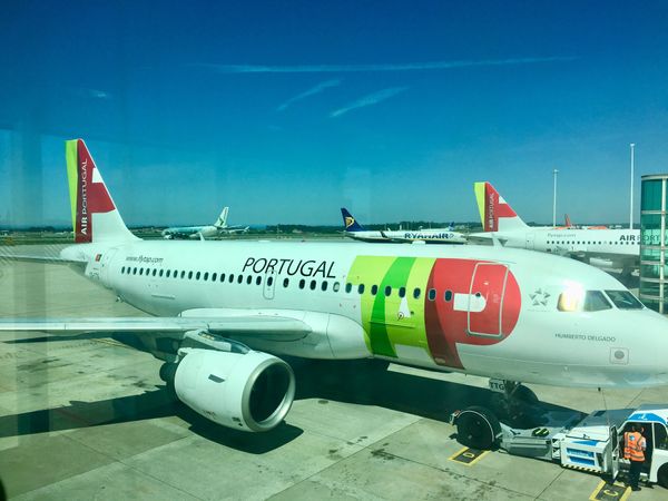 ポルトガル・リスボン「NRT ✈︎ HKG ✈︎ FOC ✈︎ LIS 🚇 OPO ✈︎ FRA  ✈︎ HKG  ✈︎ NRT」の写真：いよいよ帰国です。まずポルトからフランク...