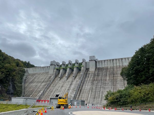 日本・群馬県「八ッ場ダム」の写真：八ッ場ダム