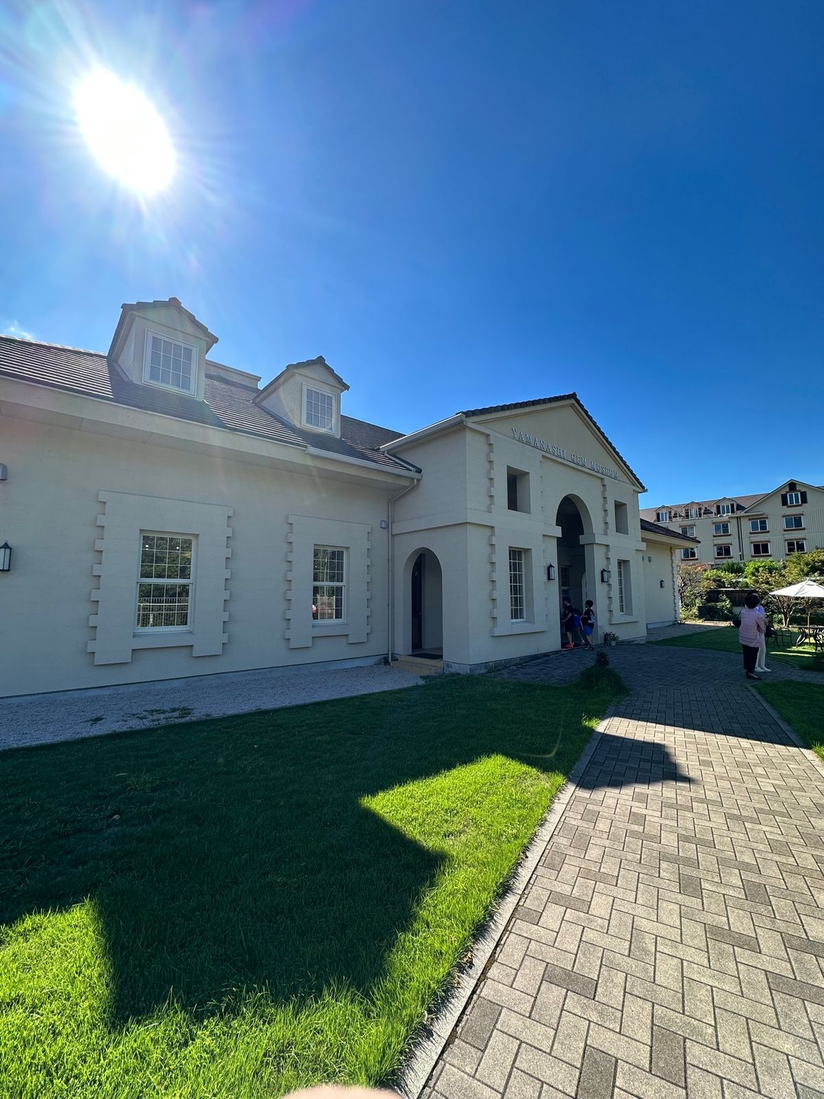 なぜか山梨宝石博物館へ次男が行きたいということで山麓園から近かったのでいく...