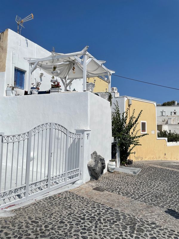 ギリシャ・サントリーニ島「サントリーニ島　ギリシャ」の写真