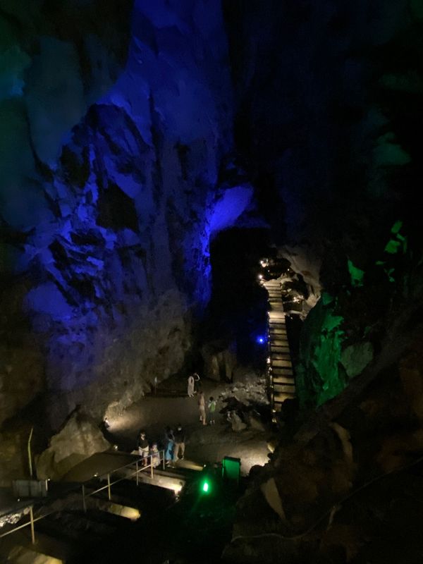 日本・東京都「日原鍾乳洞」の写真