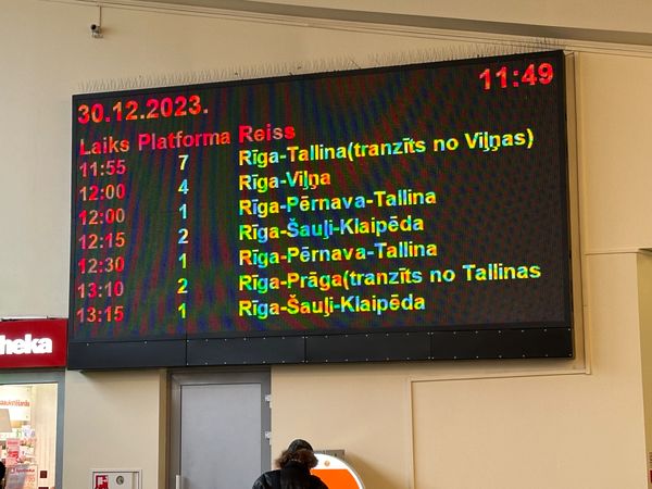 ラトビア・リガ「バルト三国旅行　ラトビア」の写真：リガからタリンはバスで4.5h