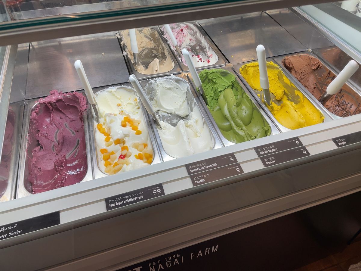 デザートにはジェラート