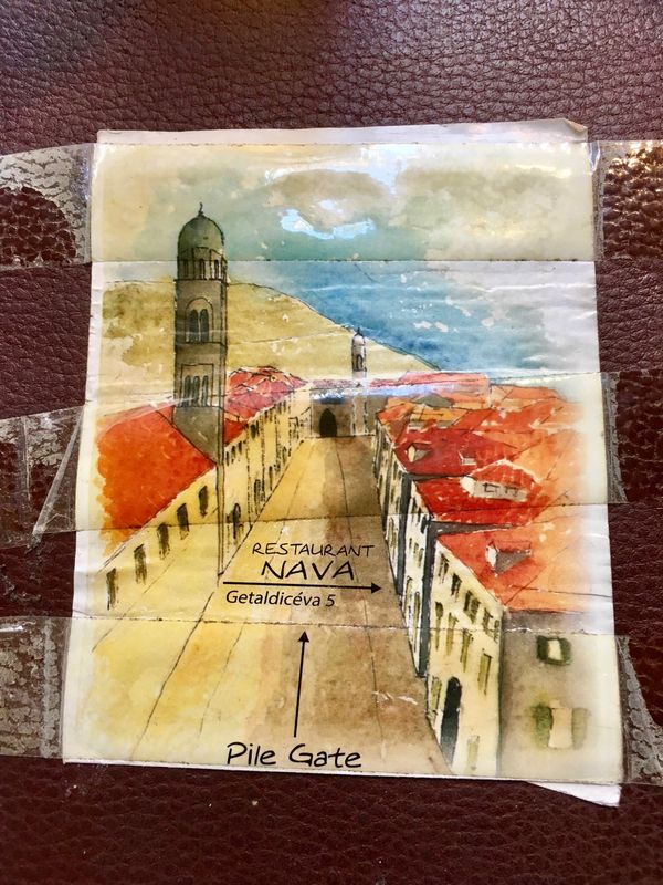 イギリス(英国)・ロンドン「NRT ✈︎ HKG ✈︎ LHR ⛐ LGW ✈︎ DBV ⛐ SPU ✈︎ FRA ✈︎ HKG ✈︎ NRT」の写真：アドリア海のシーフード。