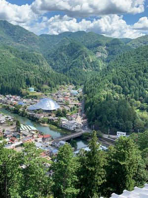 郡上八幡城より