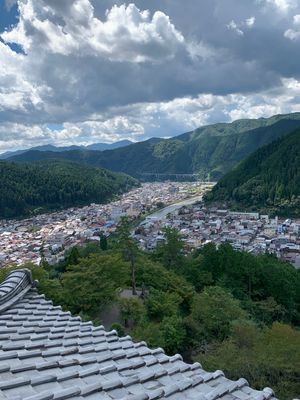 郡上八幡城より