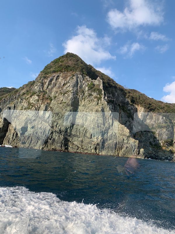 日本・山口県「年末旅行」の写真：遊覧船