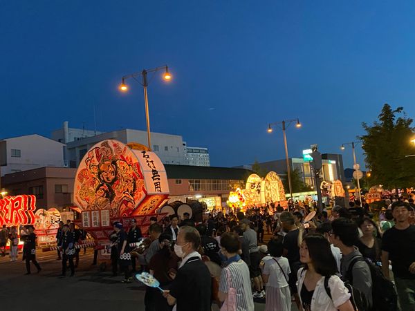日本・青森県「弘前🇯🇵ねぷた祭り」の写真：激アツのねぷた祭り。コロナも明けて皆さん...
