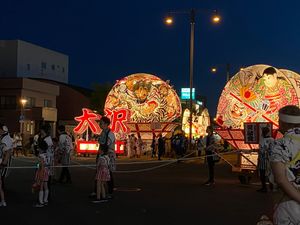 激アツのねぷた祭り。コロナも明けて皆さん張り切っておられました。