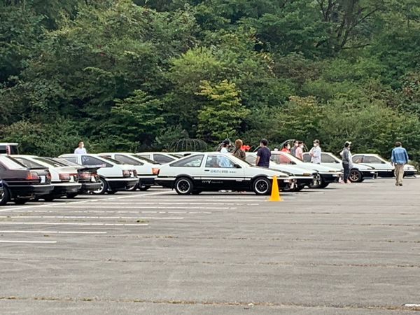 日本・栃木県「日光から群馬」の写真：ハチロクミーティングからイニシャルdのス...