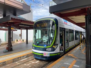 広島の路面電車。