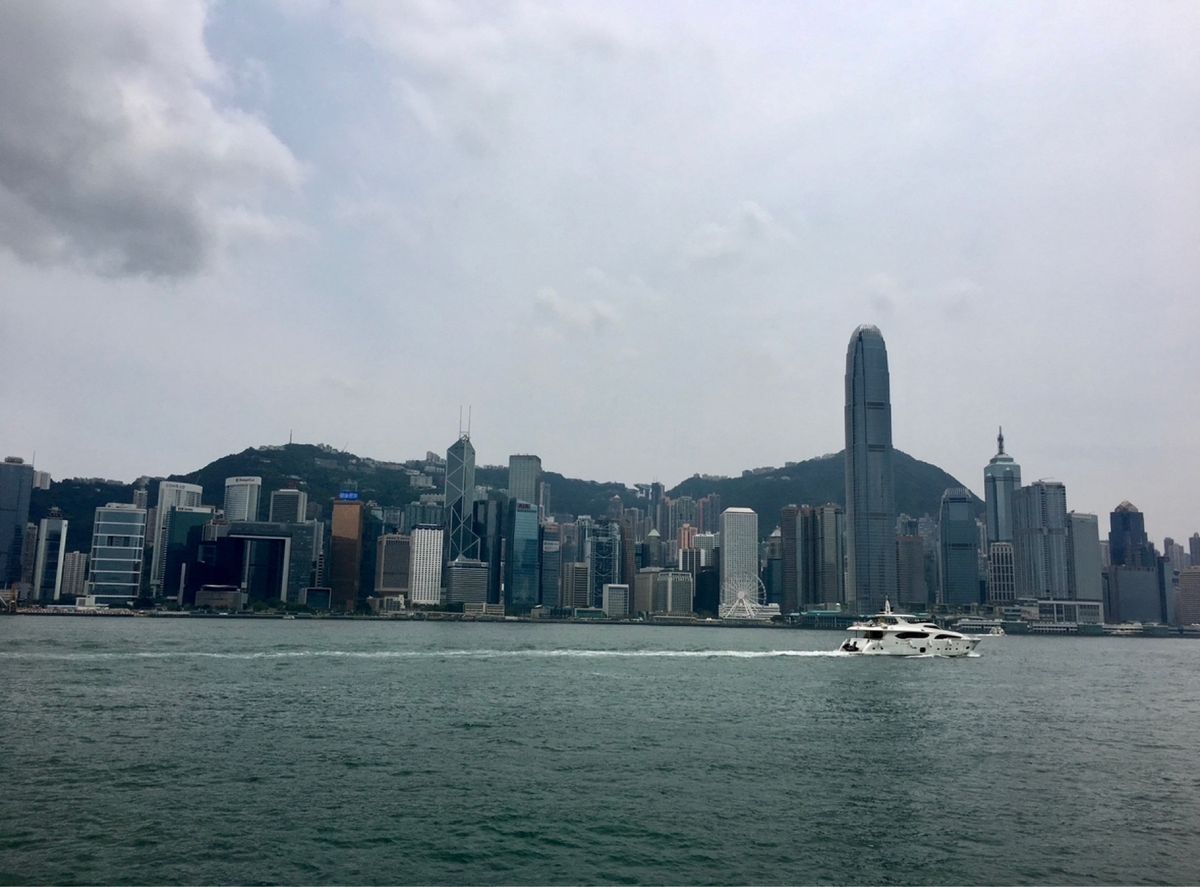 この日は豪華、接待でランチはペニンシュラ、夜はマンダリン