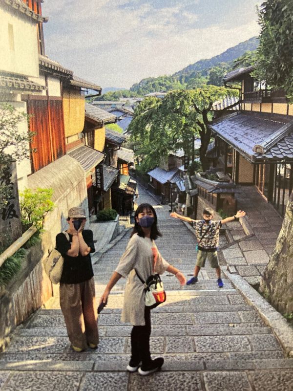 日本・京都「マスクたちの京都」の写真