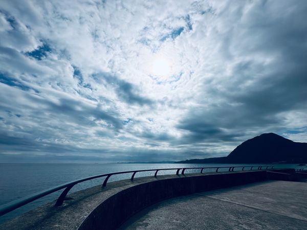 日本・別府「湯布院温泉への旅20230907-0909」の写真：的ヶ浜公園でのんびり