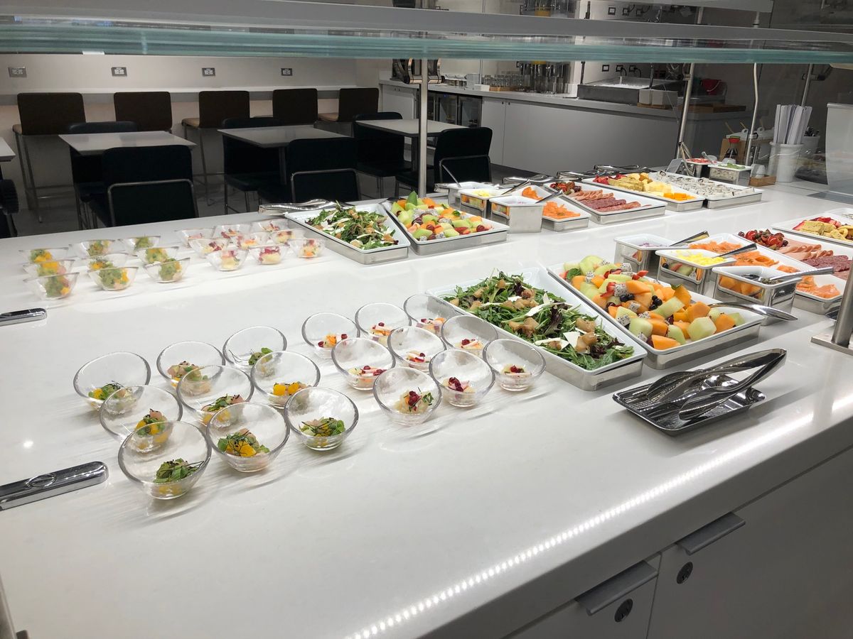 朝ごはんはフラッグシップラウンジで
色々ありますよ