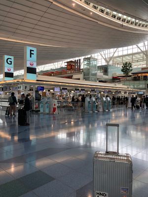 まだガラガラだった羽田空港第3ターミナル