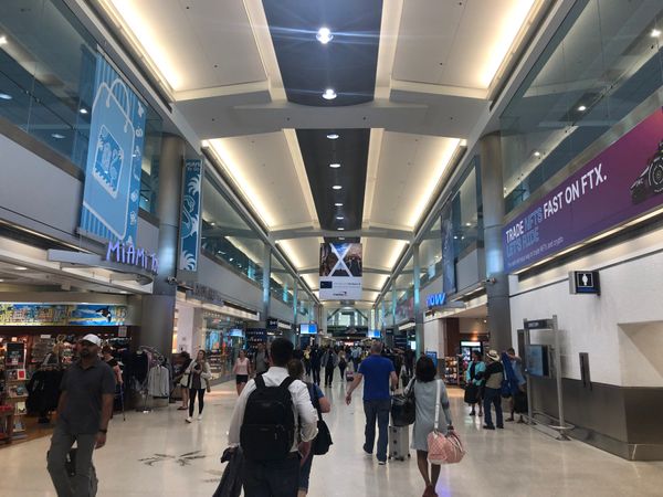 アメリカ(米国)・ニューヨーク「2022.04 ORD.MIA.JFK」の写真：マイアミ到着