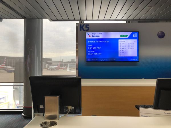アメリカ(米国)・ニューヨーク「2022.04 ORD.MIA.JFK」の写真：マイアミへフライト
アメリカの国内線はエ...
