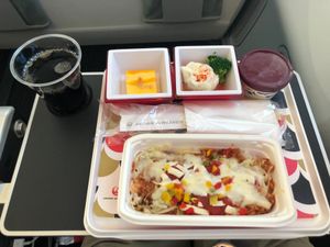 朝日を浴びて出発
エコmealはチョイとつまむくらい