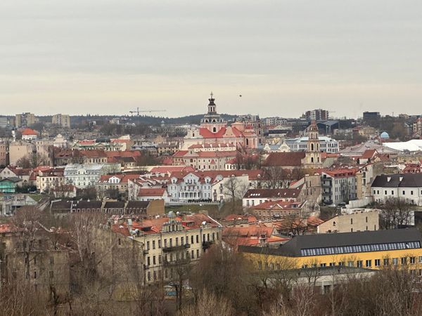 リトアニア・ヴィリニュス「バルト三国旅行　リトアニア」の写真：世界遺産「ビリュニス歴史地区」