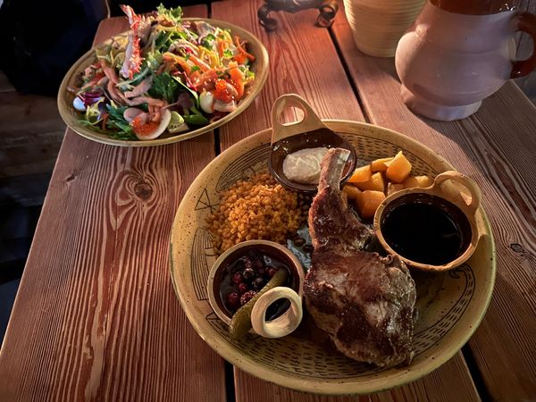 エストニア・タリン「バルト三国旅行　エストニア」の写真：タリンレストラン「オルデハンザ」
ハニー...