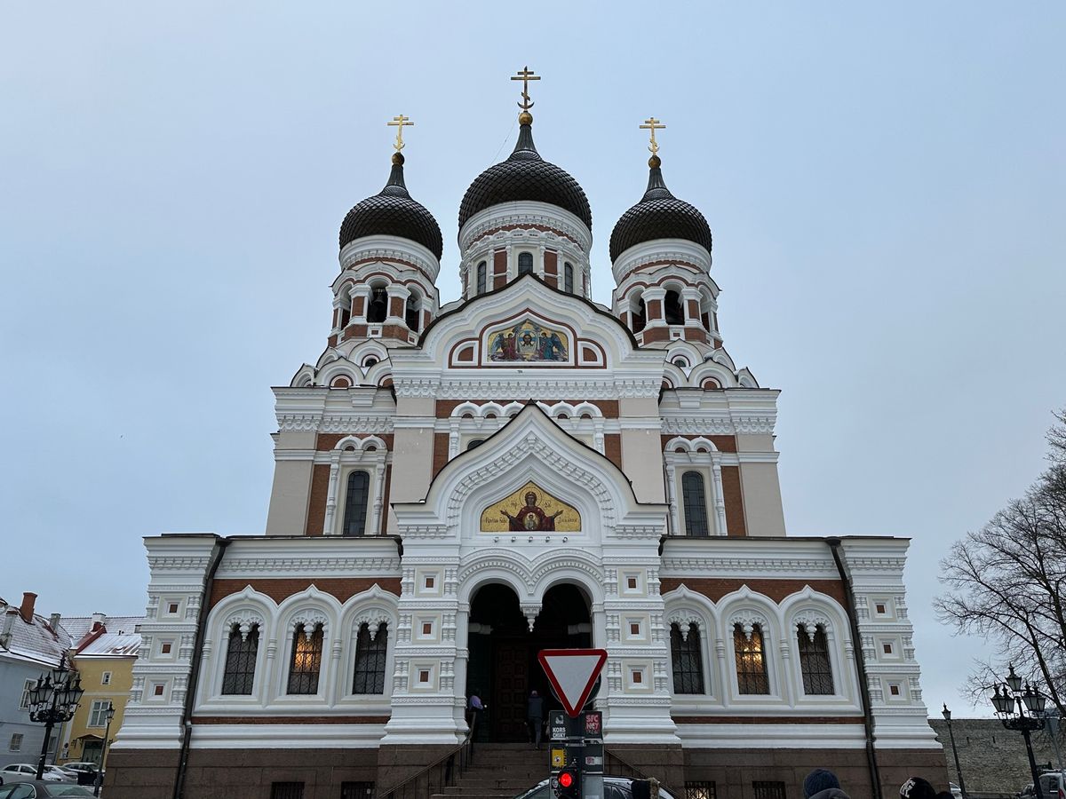 世界遺産「タリン歴史地区」
友人の牛と再会（笑）