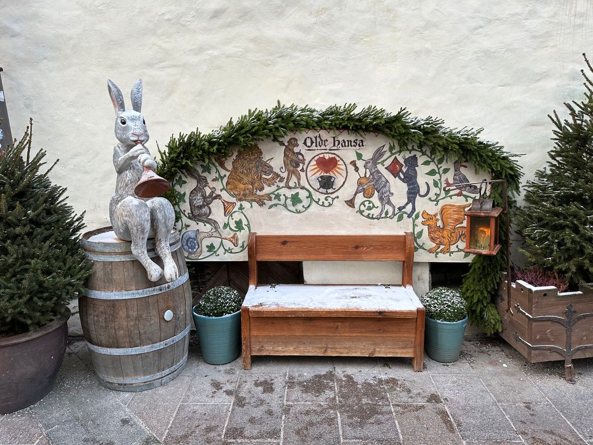 タリンレストラン「オルデハンザ」
ハニービール美味かった