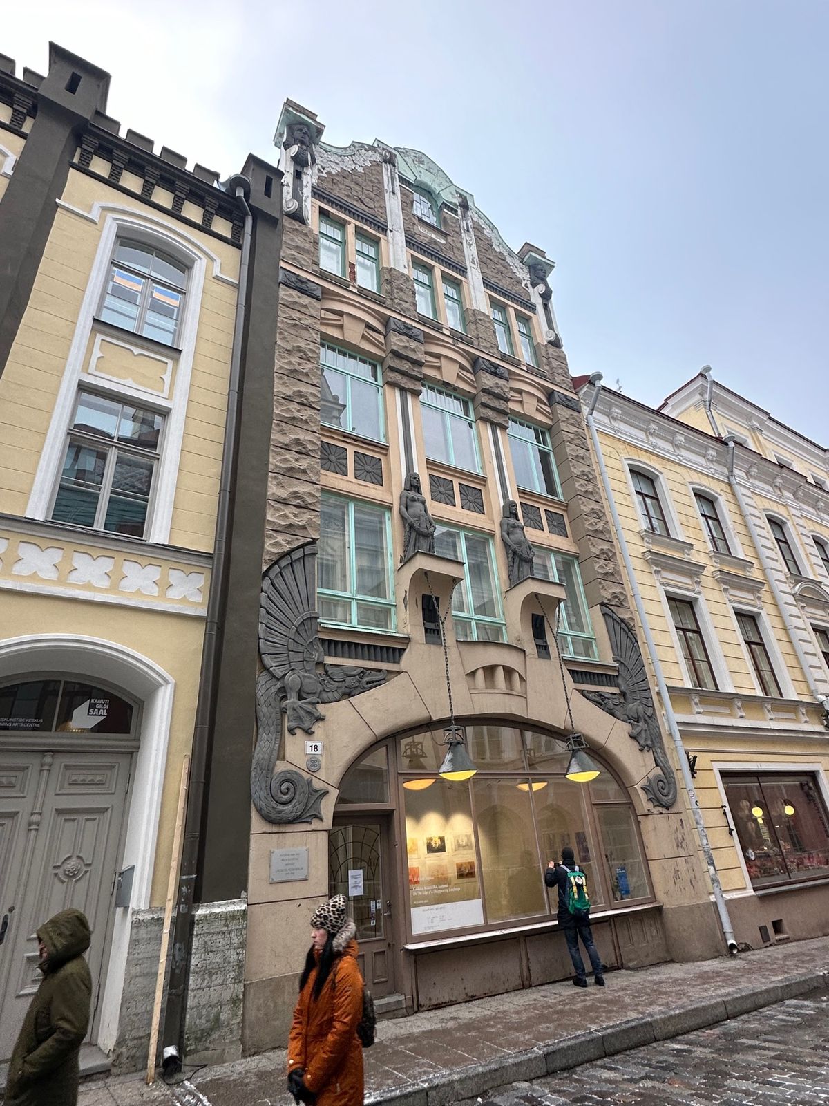 世界遺産「タリン歴史地区」
友人の牛と再会（笑）